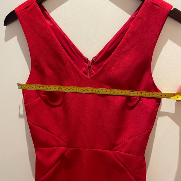 NWOT Banana Republic Red Sheath Dress 2P - Picture 3 of 6